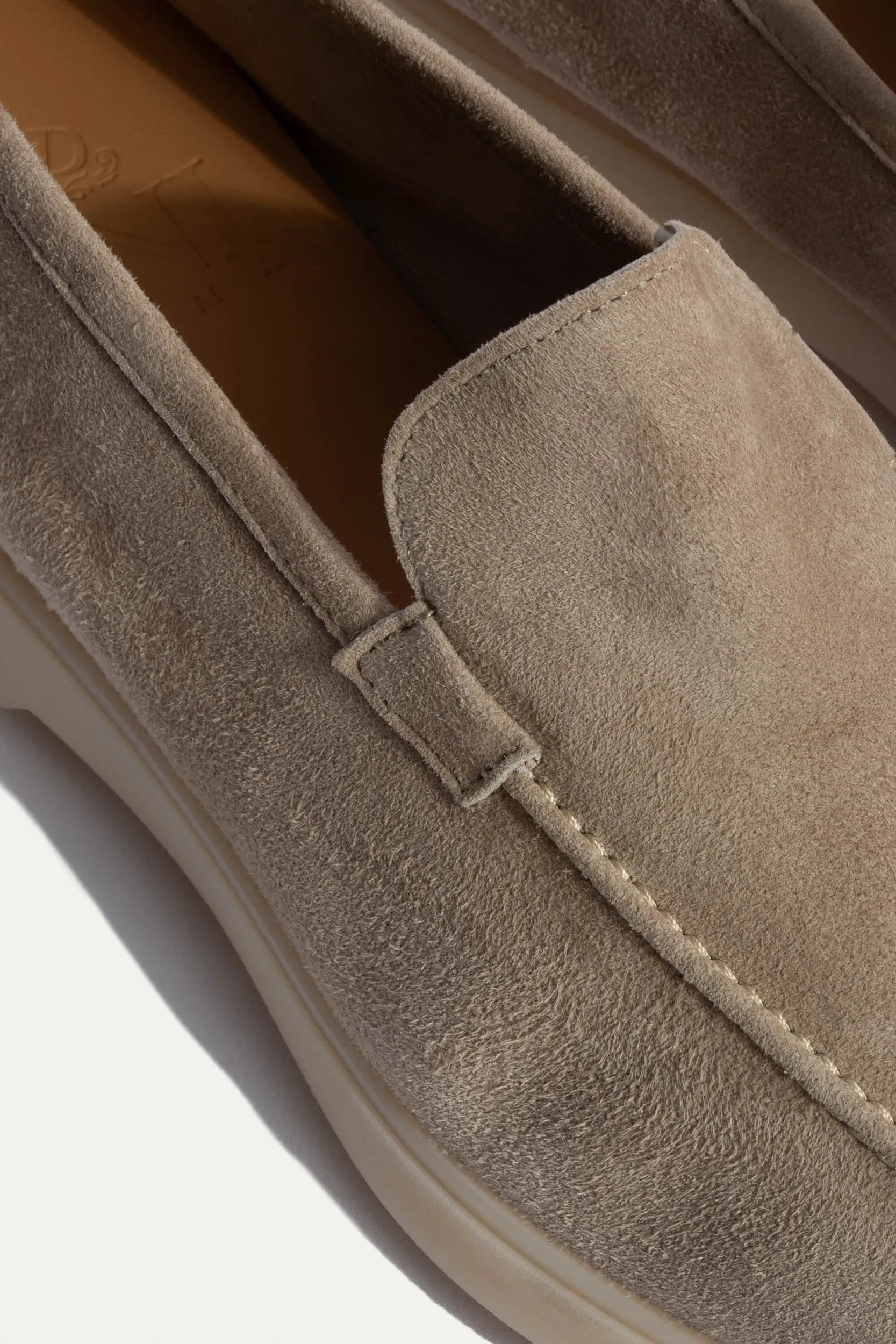 Beige loafers - Made In Italy