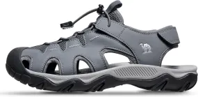 CAMEL CROWN Men's Hiking Sandals Anti-slipping Athletic Water Shoes with Arch Support Closed Toe Outdoor Summer Camping Sandal for Beach