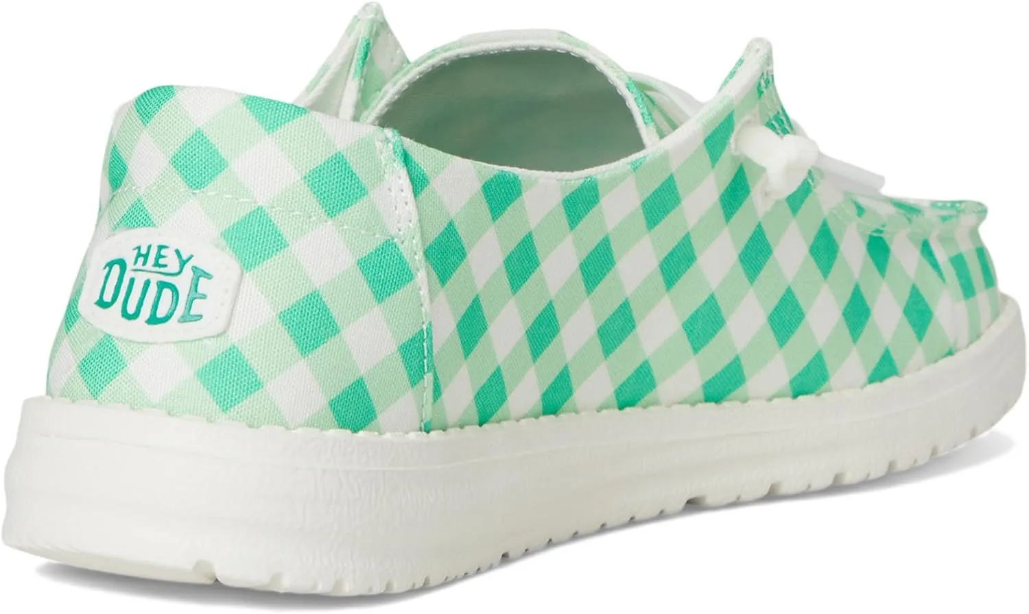 Hey Dude Women's Wendy Shamrock Gingham Loafer