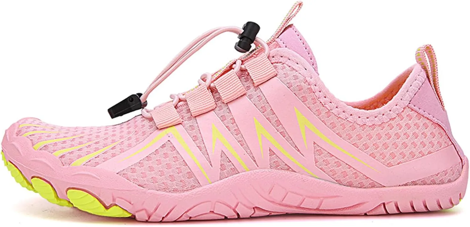 Hike Barefoot Shoes Women Non Slip Water Shoes Wide Toe Box Running Shoe Comfortable Water Resistant Hiking Shoe Breathable Footwear for Walking Summer Beach Quick Dry Casual Sneakers 2025 Fashion