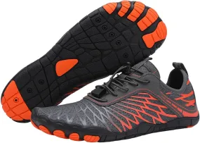 Hike Barefoot Shoes Womens Mens,Pro Barefoot Shoe with Wide Toe Box, Healthy&Non-Slip Breathable Water Shoes Waterproof Trail Running Sneakers Quick Drying Athletic Sneaker Beach Hiking Footwear