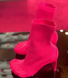 JESSIE BOMBO PARISIAN STYLE HIGH HEELED WOMEN'S BOOTS