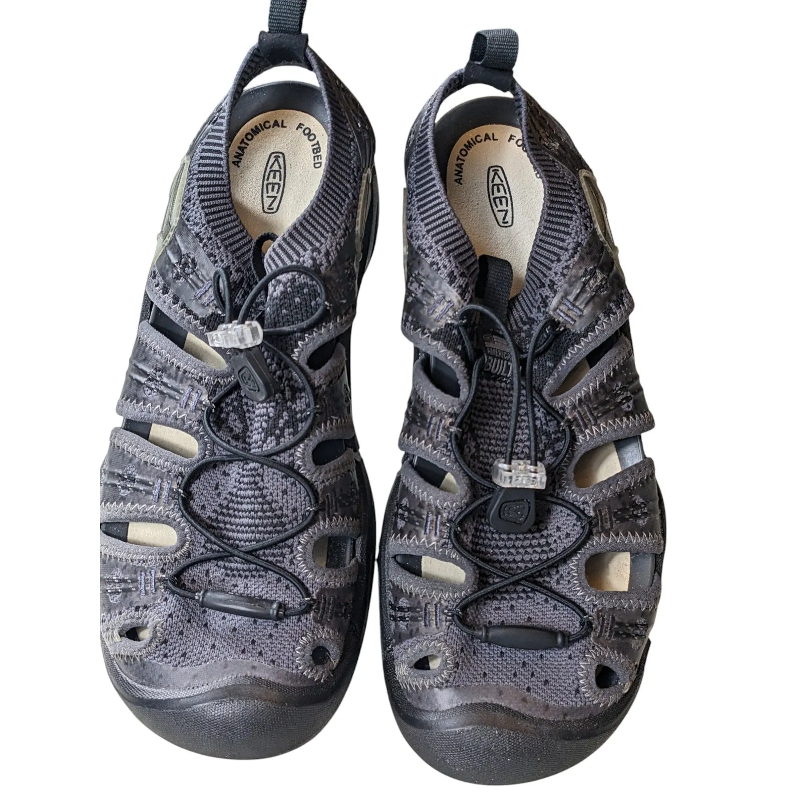 KEEN Shoes Mens 10 Waterproof Hiking Sandals Anatomical Adventure Open Toe