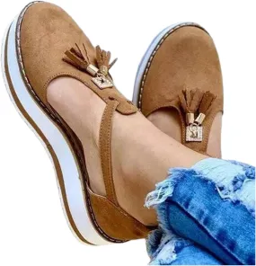 Ladmiple Sneakers For Women Walking Shoes Slip On Low Top Casual Dressy Summer Fashion Comfort Non Slip Flats Loafers