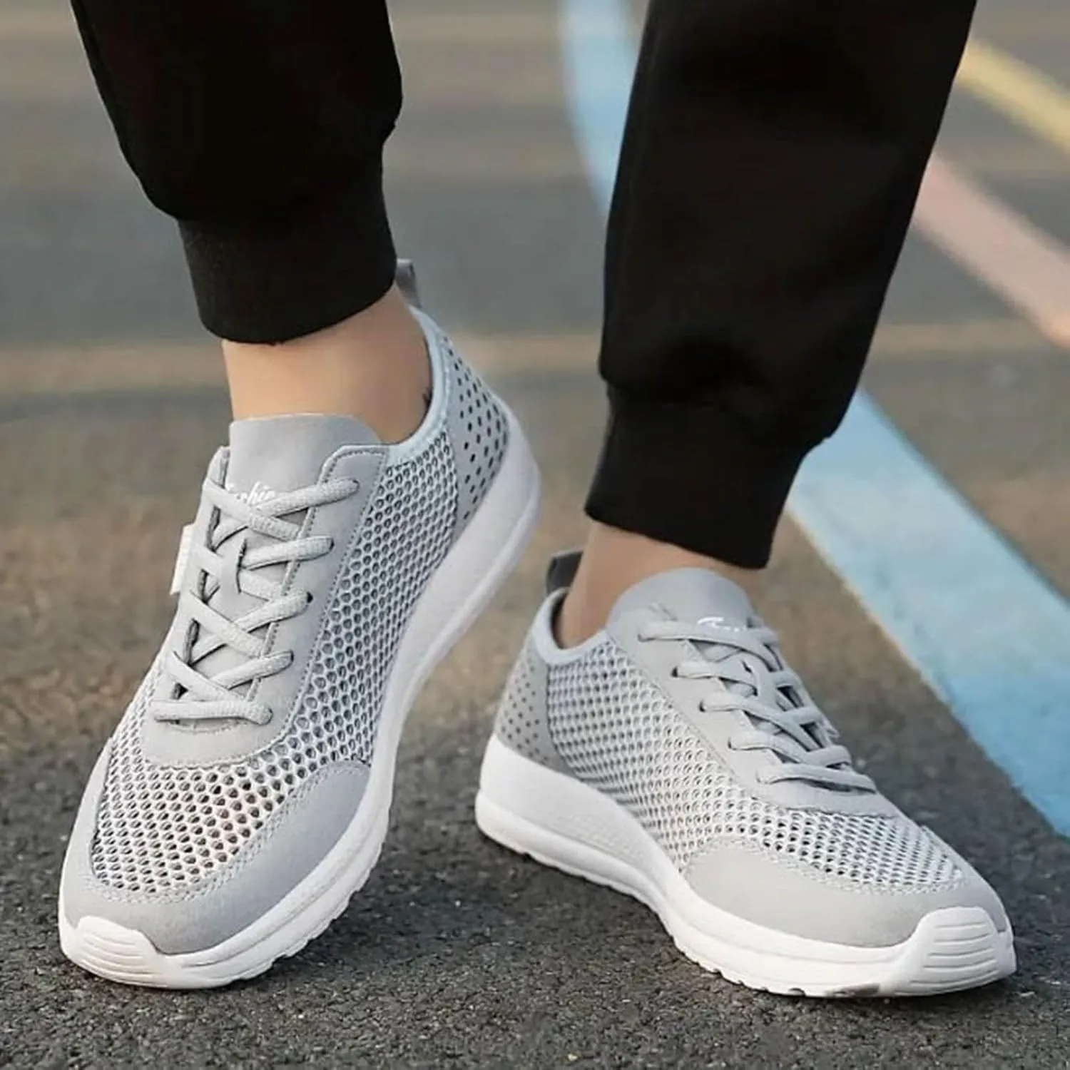 Mens Loafers & Slip-Ons Men's Breathable Comfortable Casual and Lightweight Sneakers Stretch Men's Shoes