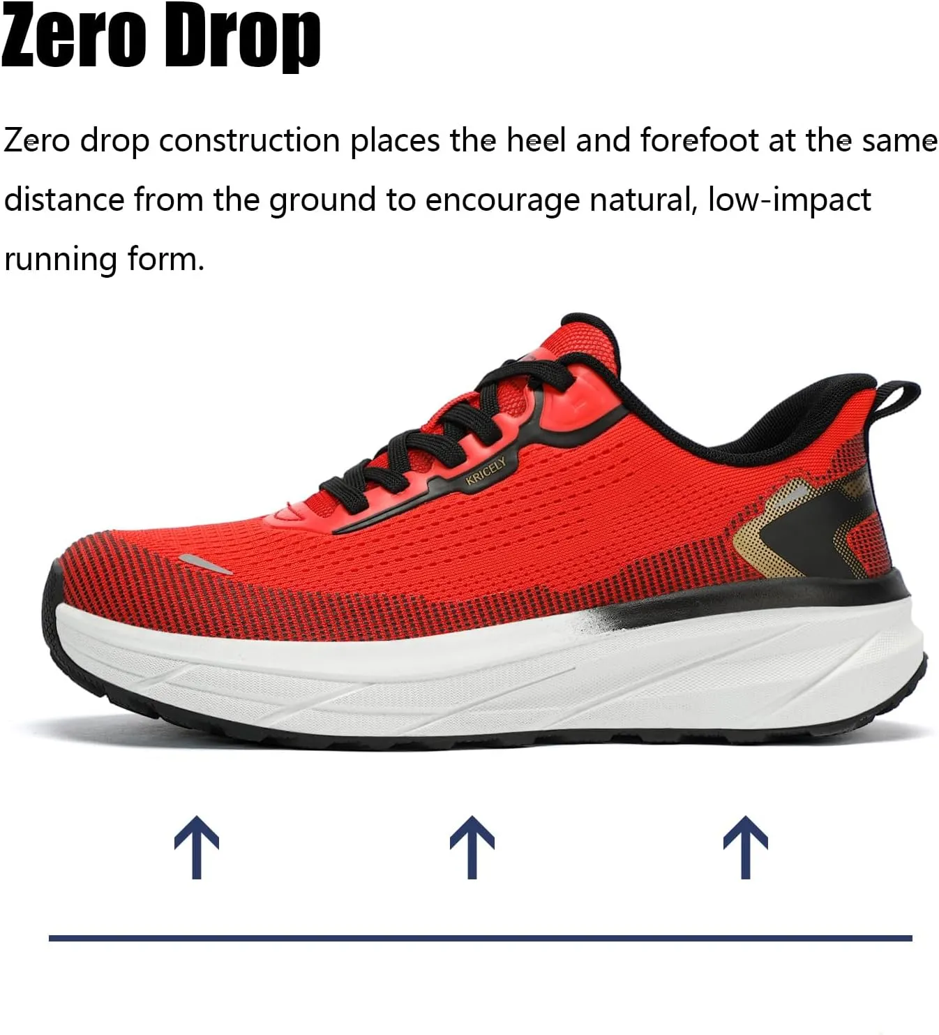 Men's Wide Toe Box Running Shoes | Trail Running Shoes for Cross Trainer Trail Running