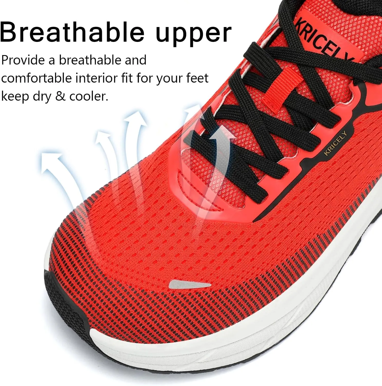 Men's Wide Toe Box Running Shoes | Trail Running Shoes for Cross Trainer Trail Running