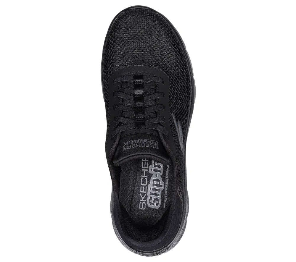 Pantofi sport, dama, SKECHERS GO WALK FLEX-GRAND ENTRY 124836-BBK negru, textil
