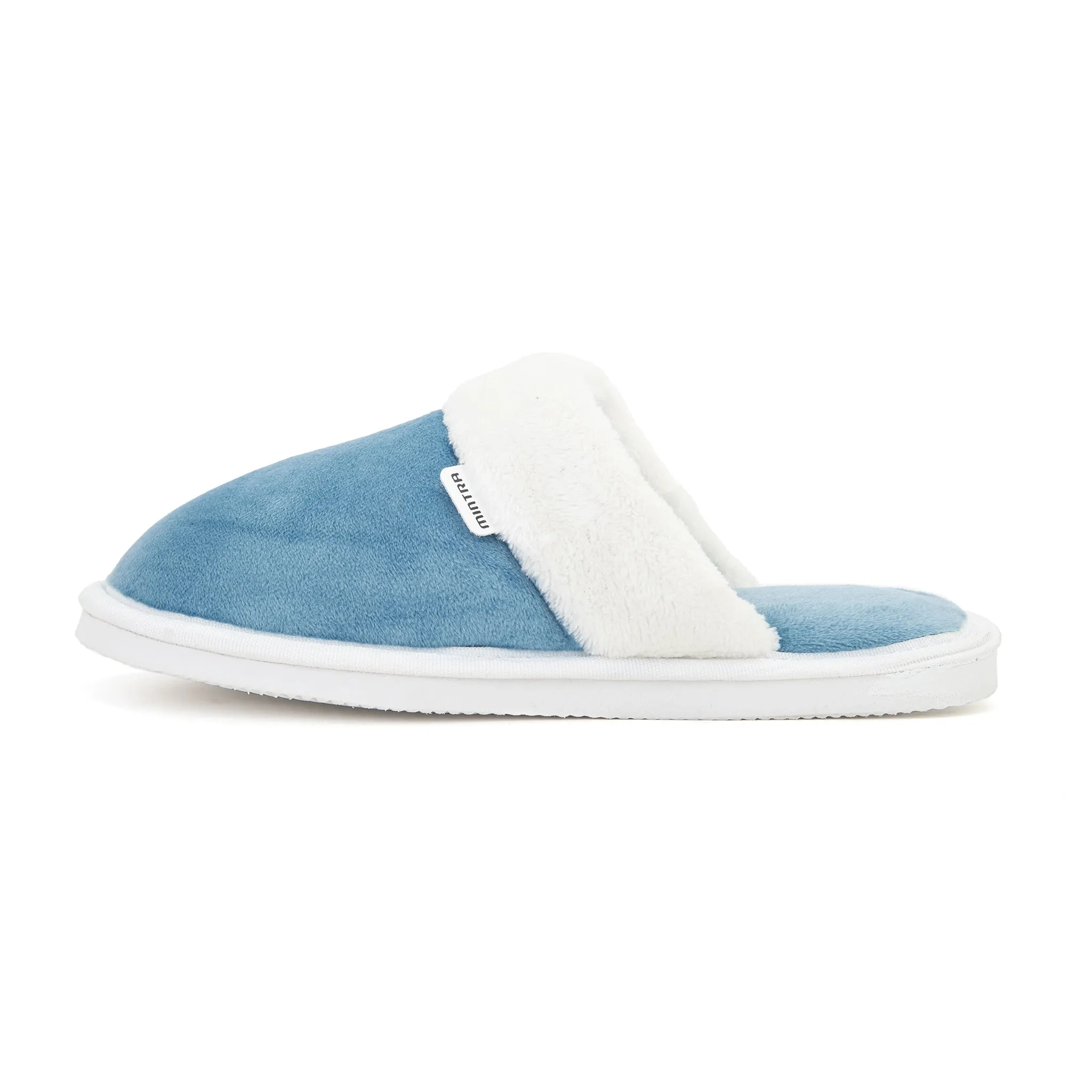 Plain with Fur Winter Slipper - Kids