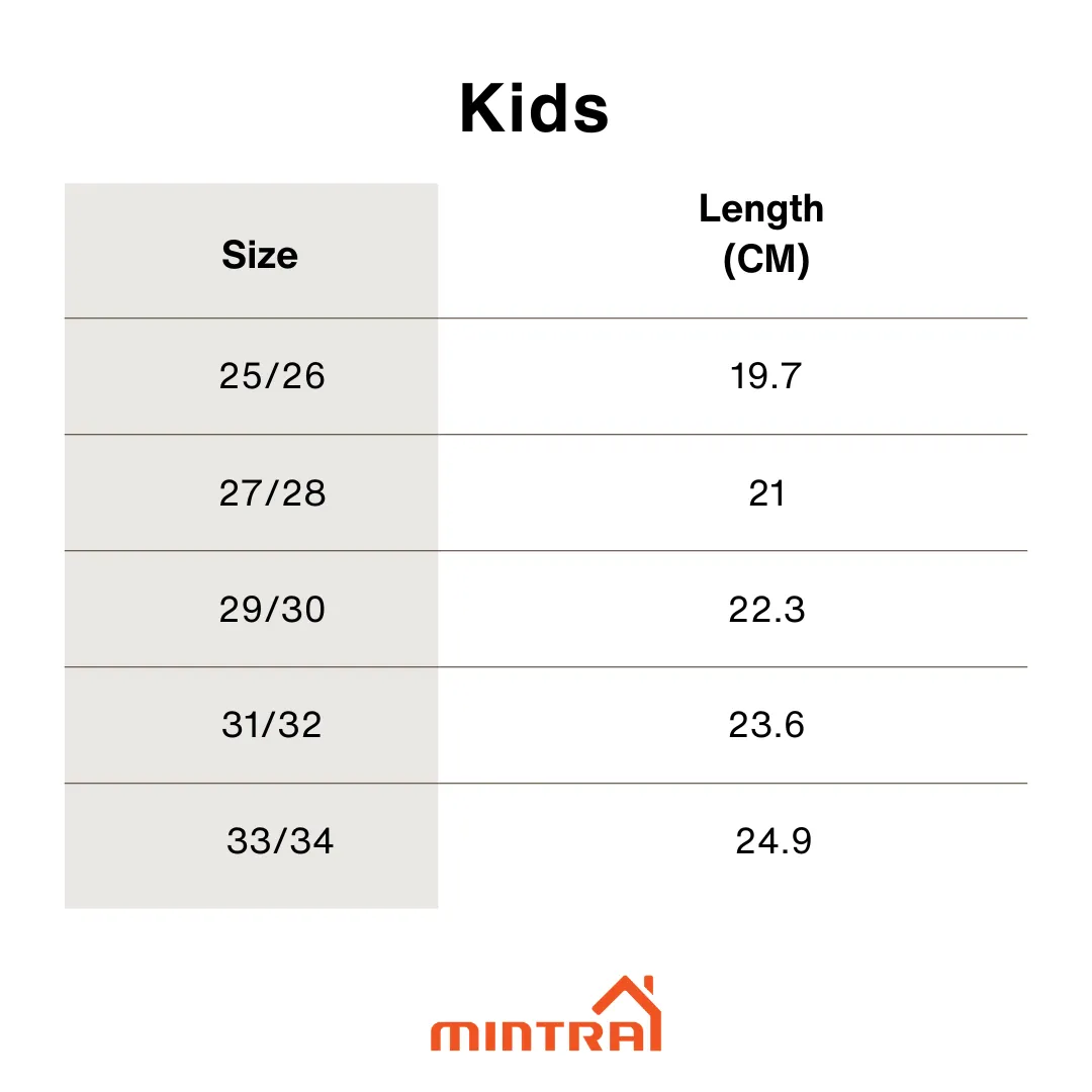 Plain with Fur Winter Slipper - Kids