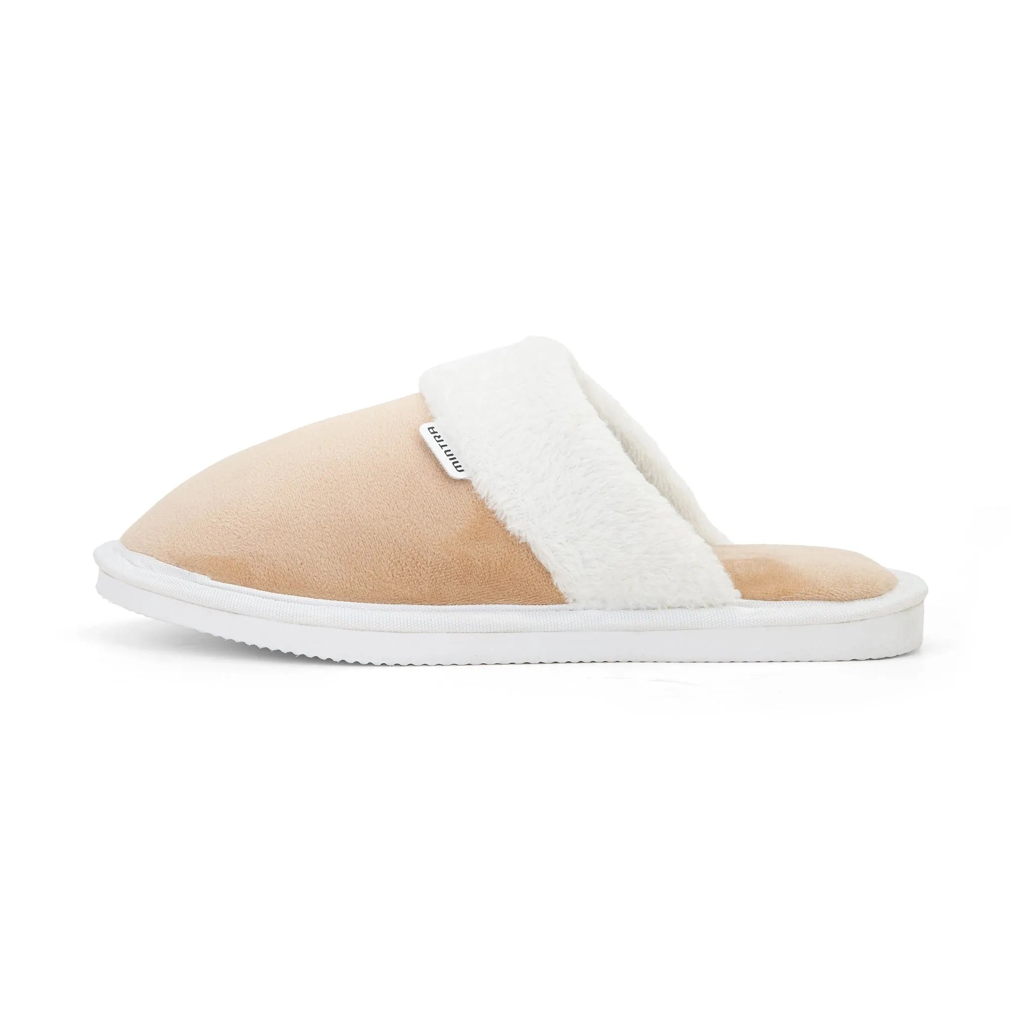Plain with Fur Winter Slipper - Kids