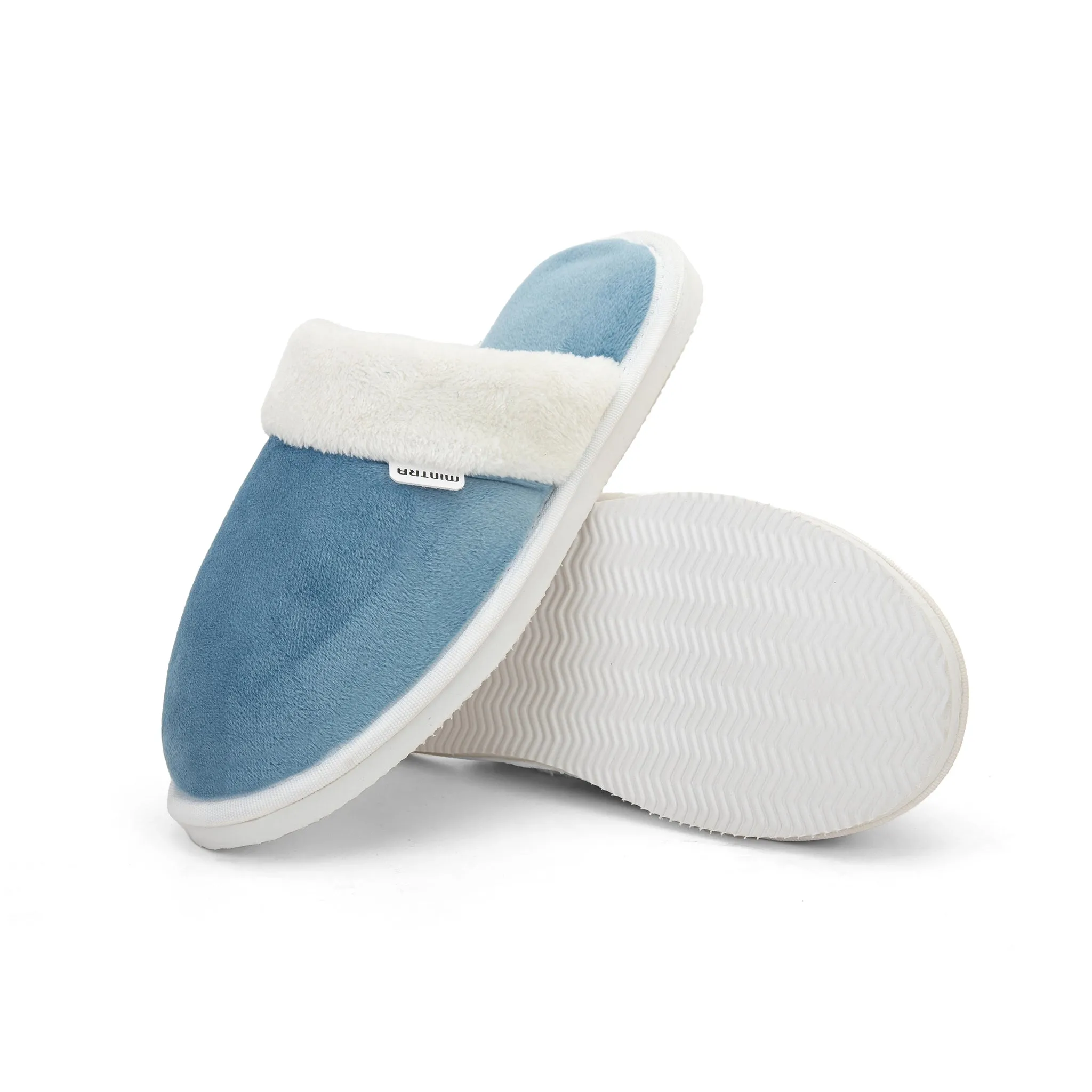 Plain with Fur Winter Slipper - Kids