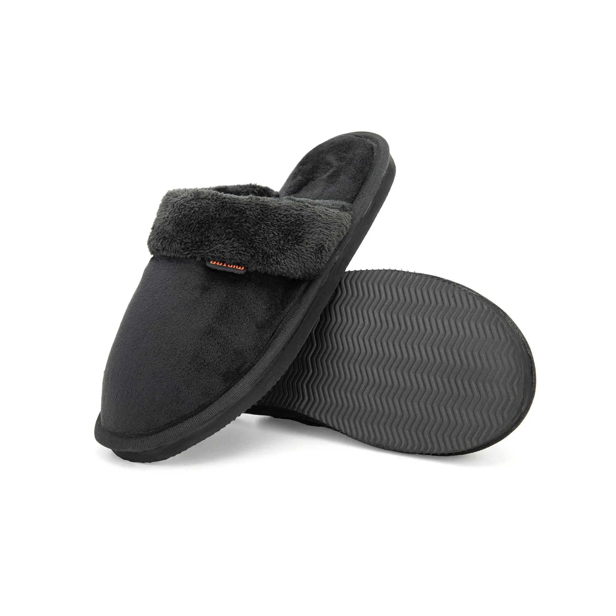 Plain with Fur Winter Slipper - Kids
