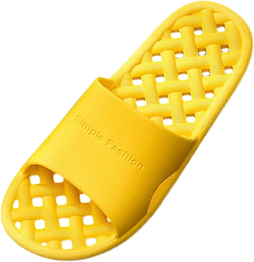 Showers Sandals Mens Cloud Slides Womens Bathroom Slipper Pillow Slippers Drainage Hole Quick Drying Dorms Outdoor