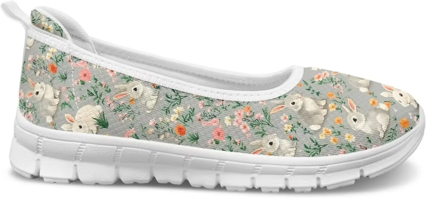 Slip On Casual Shoes Comfortable Lightweight Art Travel Shoes Ladies Flat Stylish Loafers SizeUS 6-11