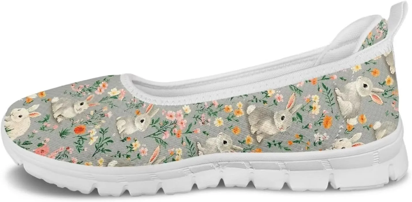 Slip On Casual Shoes Comfortable Lightweight Art Travel Shoes Ladies Flat Stylish Loafers SizeUS 6-11
