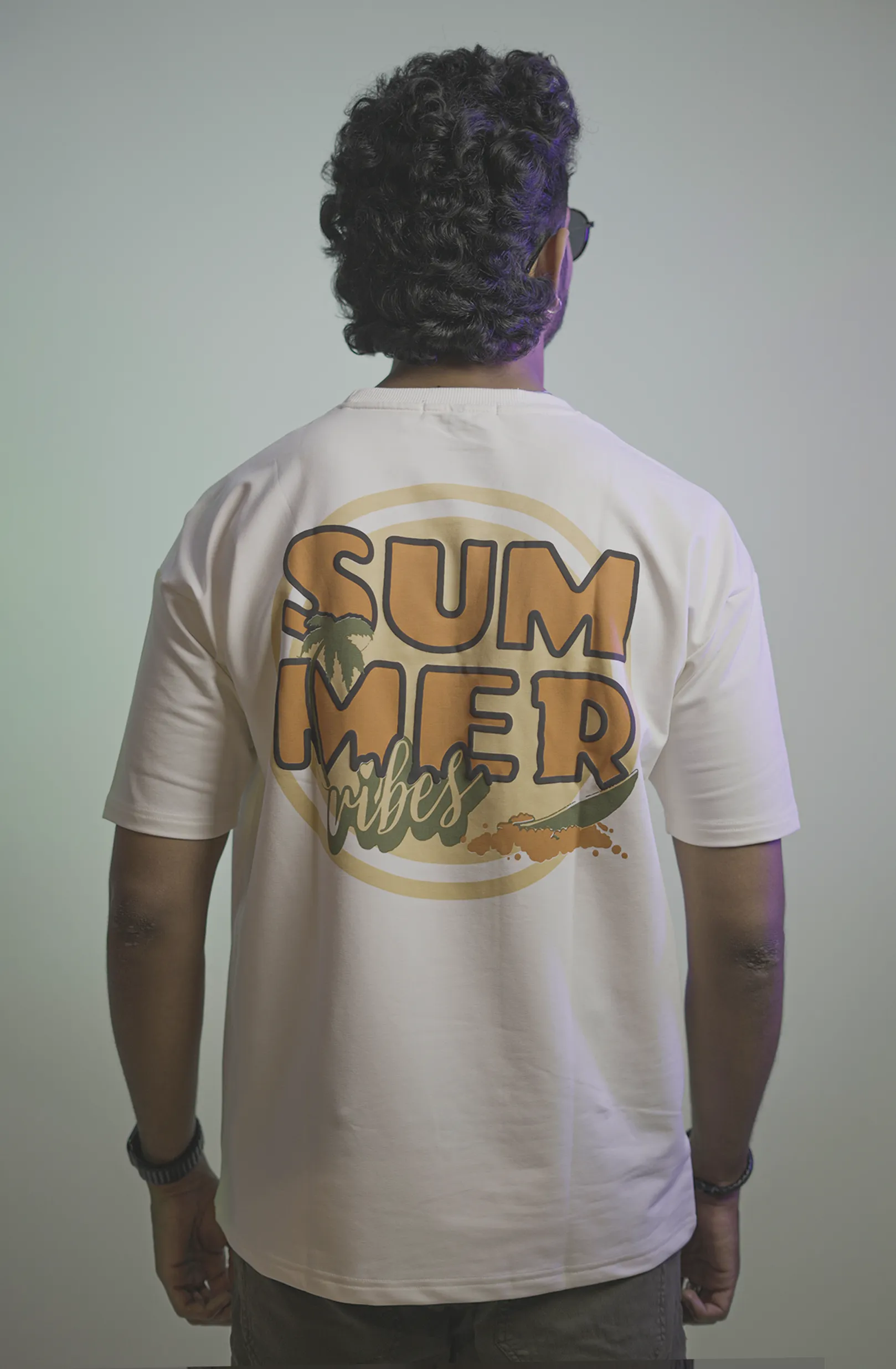 Summer Vibe White T-shirt
