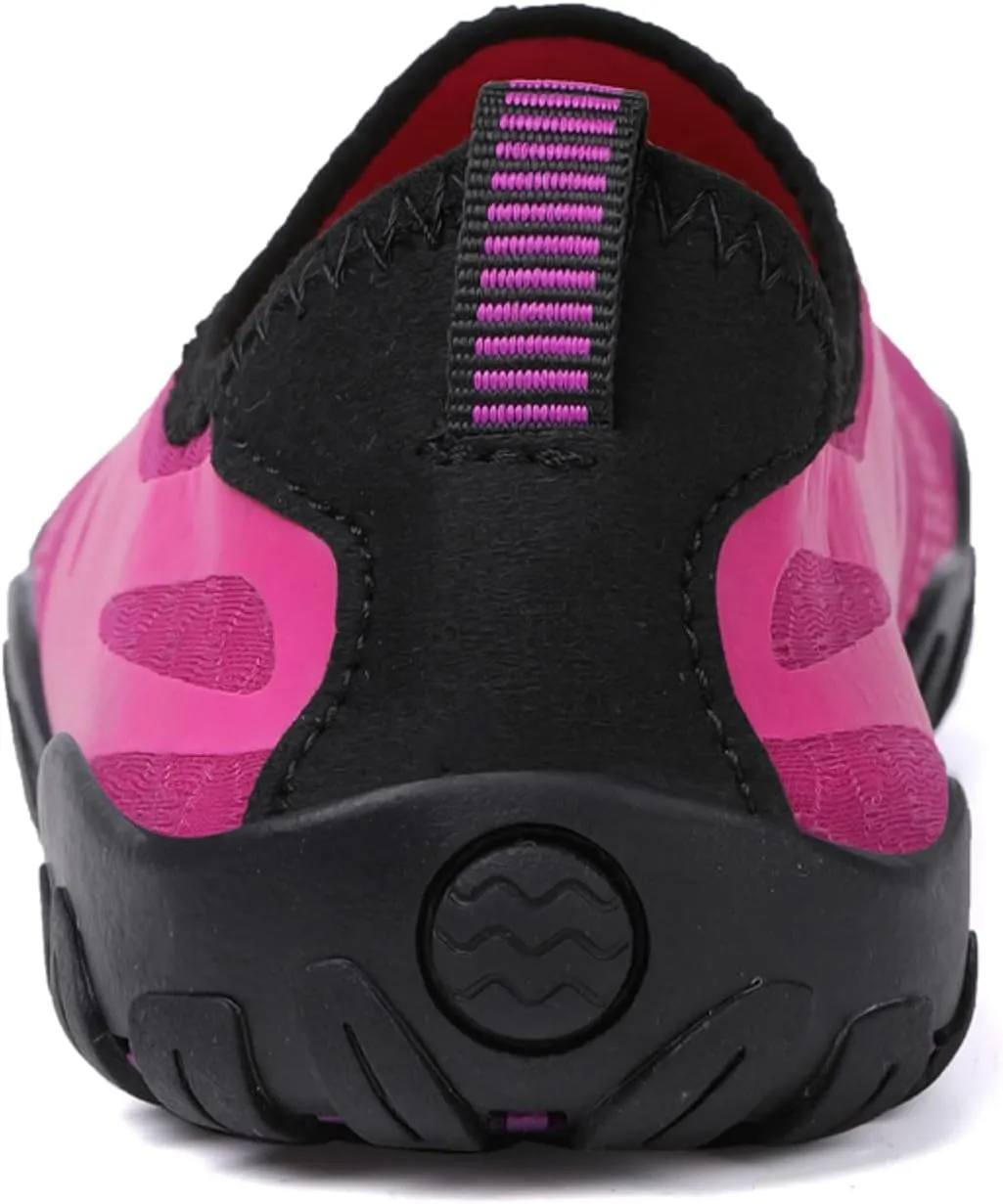 Water Shoes Men Wide Foot Extra Wide Large for Big Tall Men Water Shoes Barefoot Wide Water Shoes for Women Slip on Soft Beach Shoes for Beach Lake Pool Hiking Surfing Camping Size