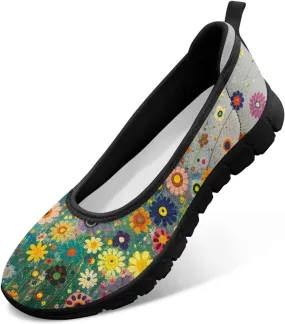 Women's Casual Shoes Slip-on Stylish Loafers Comfortable Lightweight Walking Shoes SizeUS 6-11