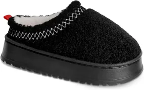 Women's Slippers Platform Mini Boots, Super Light EVA 4cm Thick Sole, Fur Fleece Lined, Cozy and Stylish Slipper for Outdoor Indoor