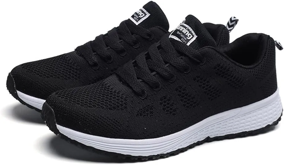 Women’s Supportive Running Shoe Fashion Women's Running Shoes Mesh Flat Shoes Casual Straps Sneaker